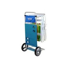 CARRO MESA DE PLAYA EN ALUMINIO AZUL MOR 2495