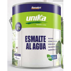 ESMALTE SATINADO AL AGUA GRAFITO 4 LITROS