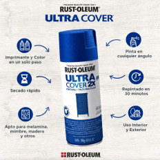AEROSOL AZUL OASIS SATINADO 340 GR
