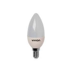 LAMPARA LED VELA 5W E27 FRIA VIVION