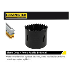 SIERRA COPA ACERO RAPIDO BI METAL 19 MM CROSSMASTER