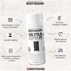 AEROSOL BLANCO BRILLANTE U. COVER 2X 340 GR