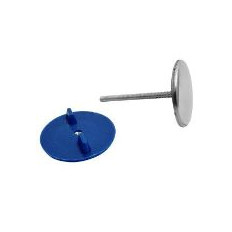 TAPA HUECO BRONCE CROMADO