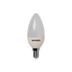 LAMPARA LED VELA 5W E27 FRIA VIVION
