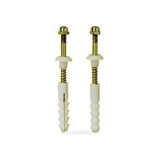 TORNILLO P/INODORO C/TACO PAR