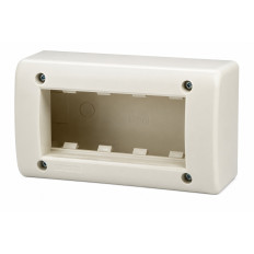 LINEA AVE CAJA EXTERIOR 4 MODULOS MARFIL