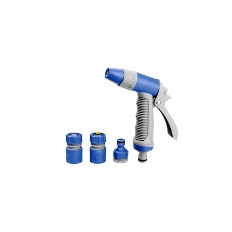 PISTOLA RIEGO AJUSTE CUERPO PLASTICO C/3 CONECTORES AM2031-02