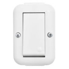 LINEA SICA CAJA EXTERIOR 1 MODULO C/ UNIPOLAR BLANCO