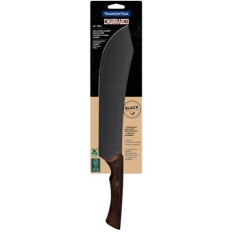 CUCHILLO PARA CARNE 10" ANCHO CHURRASCO BLACK TRAMONTINA