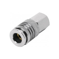 CONECTOR RAPIDO UNIVERSAL ACERO CROMADO P/COMPRESOR PRETUL