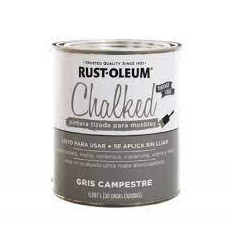 RUST OLEUM BROCHABLE TIZADO GRIS CAMPESTRE 09 LT
