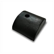 SOPORTE PLASTICO PARA CHAPA ACANALADA NEGRO