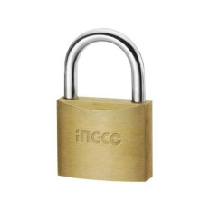 CANDADO BRONCE 60MM INGCO 3 LLAVES