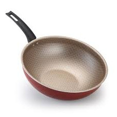 WOK TEFLON S/TAPA 28 CM