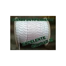 CUERDA MULTIFILAMENTO  6 X METRO(58MT X KILO)