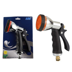 PISTOLA RIEGO METALICA 8 MODULOS EMPUÑADURA GOMA AMI
