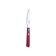 CUCHILLO CHULETERO 4" POLYWOOD ROJO TRAMONTINA