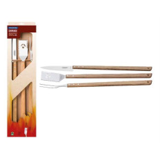 JUEGO ASADOR 3 PZS TRAMONTINA (CUCHILLO, TENEDOR, PALA)