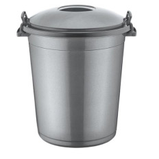 TACHO BASURA C/TAPA REDONDO 70 LITROS 49*54*61