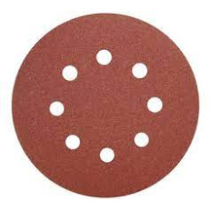 LIJA DISCO VELCRO P/LIJADORAS PARED ALPHA 225 MM GRANO 100