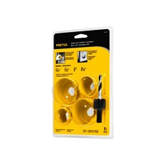 KIT DE CORONAS 1 1/4"-1 1/2"-2"-2 1/8" + GUIA PRETUL