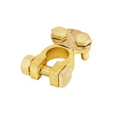 JUEGO DE 2 TERMINALES P/BATERIA BRONCE PRETUL