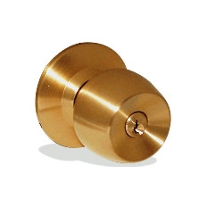 CERRADURA DE POMO COPA DORADO S/LLAVE "BEST VALUE"