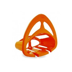 SOPORTE PLASTICO P/MANGUERA NARANJA
