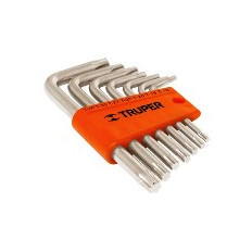 JUEGO LLAVES TORX 7 PZS TRUPER