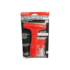 SET DE 2 RASPADORES (2" Y 4") INCLUYE 5 CUCHILLAS