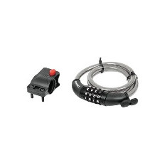 CANDADO COMBINACION P/BICI 100CM 5/16"
