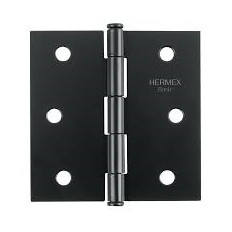 BISAGRA ACERO NEGRO (55) 1 1/2" HERMEX