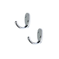 GANCHO PERCHA SIMPLE CROMADO