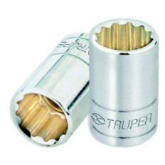 DADO STANDARD ESTRIADO 1/2" 12 PUNTAS 7/16 TRUPER