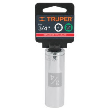 DADO LARGO 1/2" 6 PUNTAS 3/4" TRUPER