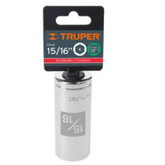 DADO LARGO 1/2" 6 PUNTAS 15/16" TRUPER