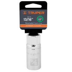 DADO P/BUJÍAS 13/16" ENCASTRE 1/2" TRUPER