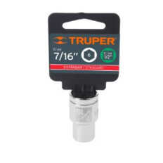 DADO STANDARD 1/2" 6 PUNTAS 7/16" TRUPER