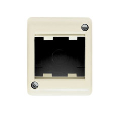 LINEA AVE CAJA EXTERIOR 2 MODULOS MARFIL