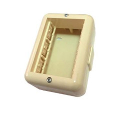 LINEA REGGIO CAJA EXTERIOR 3 MODULOS MARFIL