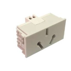 LINEA REGGIO MODULO TOMA STANDARD BLANCO