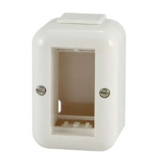LINEA REGGIO CAJA EXTERIOR 1 MODULO BLANCA