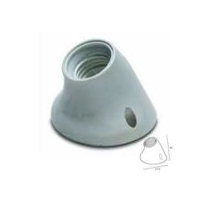 RECEPTACULO CURVO AUT MARFIL - BLANCO
