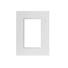 LINEA SICA PLAQUETA 3 MODULOS BLANCO