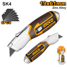 TRINCHETA SK5 C/ 6 HOJAS INGCO