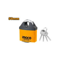 CANDADO DE HIERRO 50MM RESISTENTE AL INTERPERIE INGCO