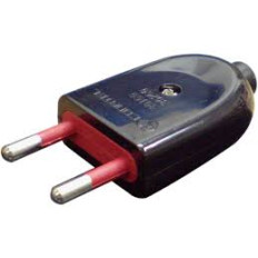 FICHA 10 AMP S/T NEGRA CONTACTUM