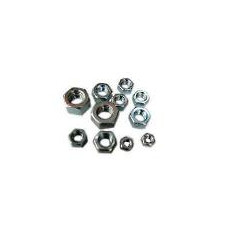 TUERCA HEXAGONAL ZINCADA 1/4"