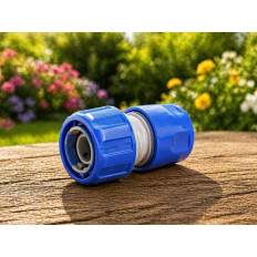 RIEGO: ACOPLE RAPIDO 5/8 y 3/4" S/STOP
