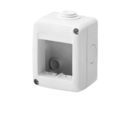 LINEA AVE CAJA EXTERIOR 2 MODULOS BLANCA